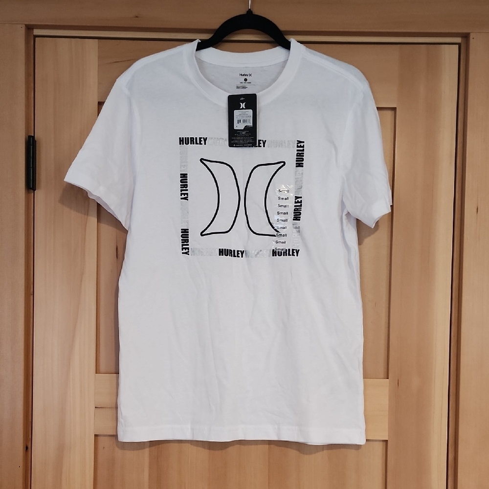 Hurley Graphic White Tee for Men